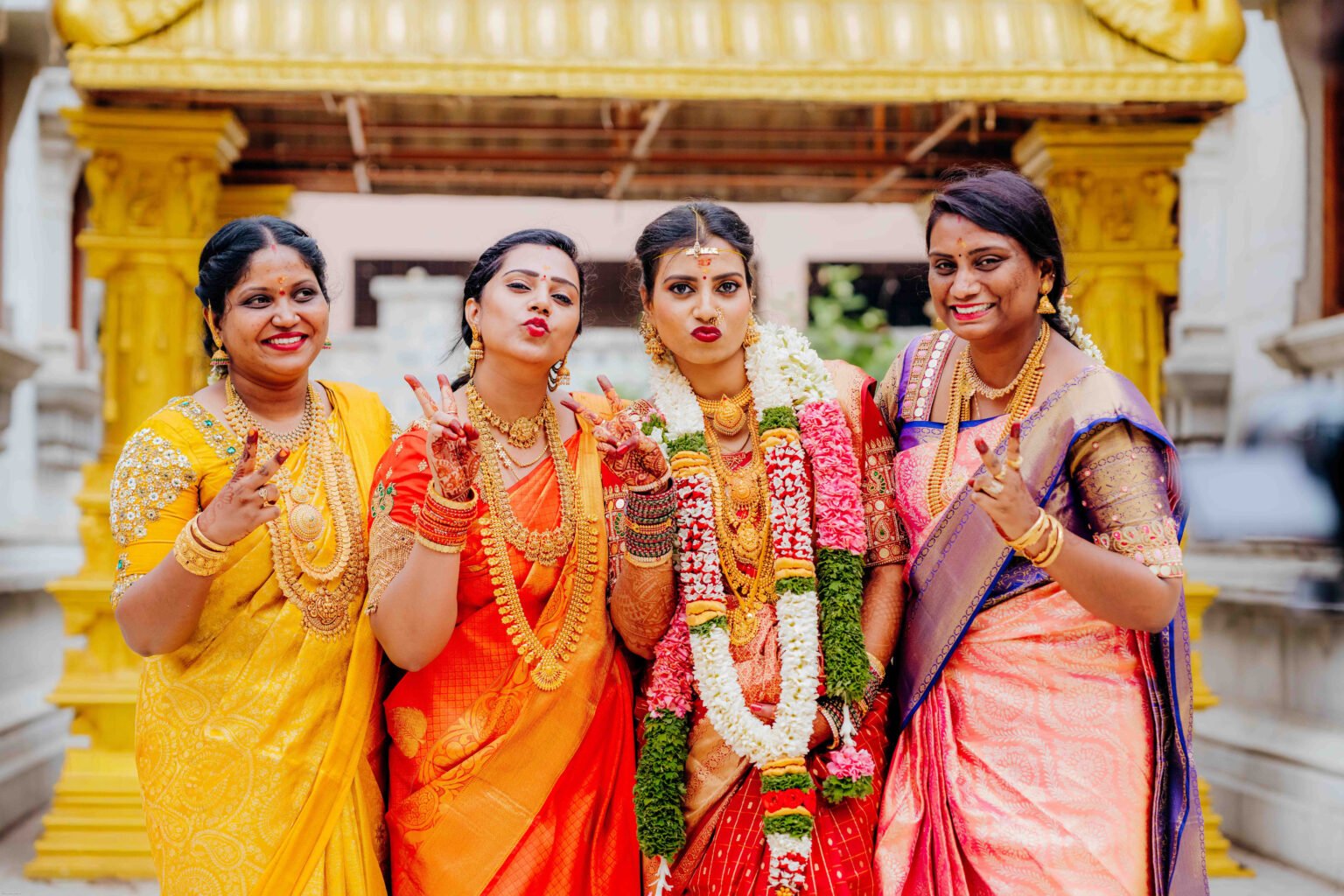 Tamil wedding drone photography